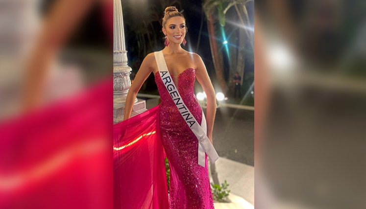  Colombiana representa a Argentina en Miss Universo