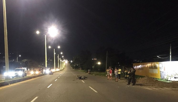 Accidente dejó a un bebé muerto y a su mamá herida
