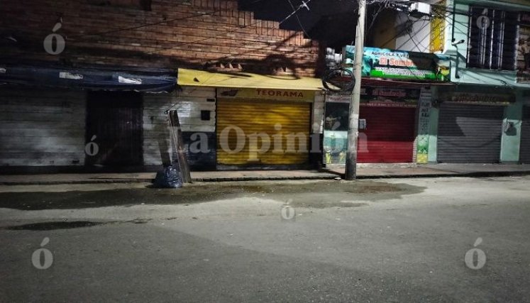 Humberto Gutiérrez recibió un balazo en la cabeza, mientras tomaba cerveza en la calle 6 con avenida 7.