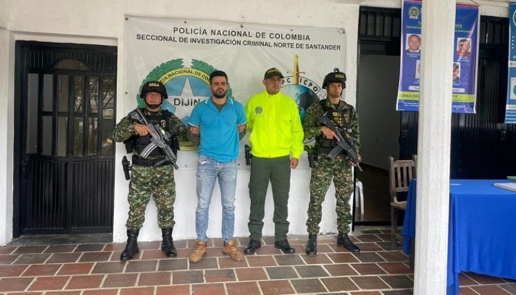 Alias ´Castro´ fue capturado en Ocaña 