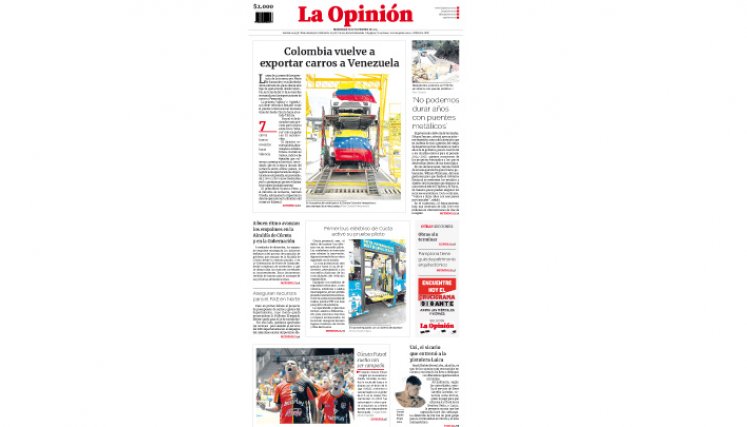 Portada del miércoles 29 de noviembre de 2023