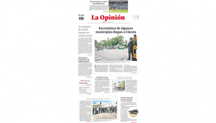 Portada del 2 de noviembre de 2023