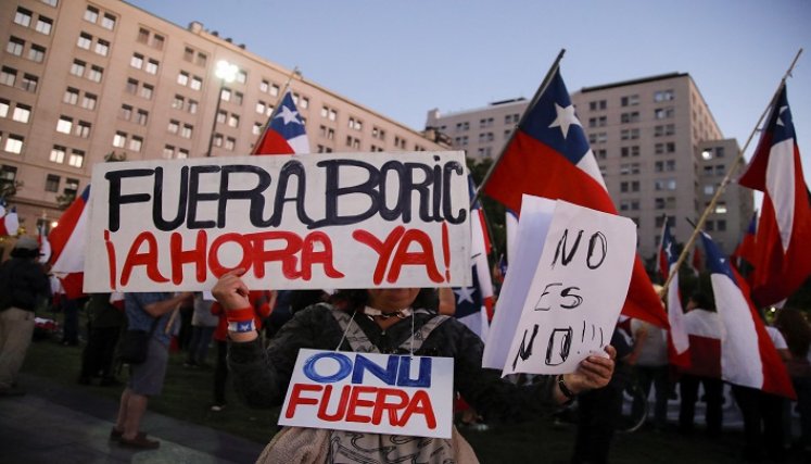  Los votantes chilenos rechazar