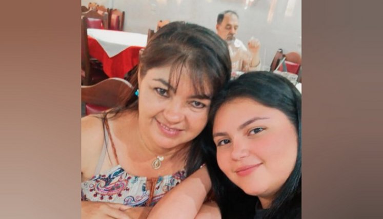 Madre e hija tachirenses víctimas de las desapariciones en la Isla San Andrés desde 2022. Foto cortesía La Opinión 