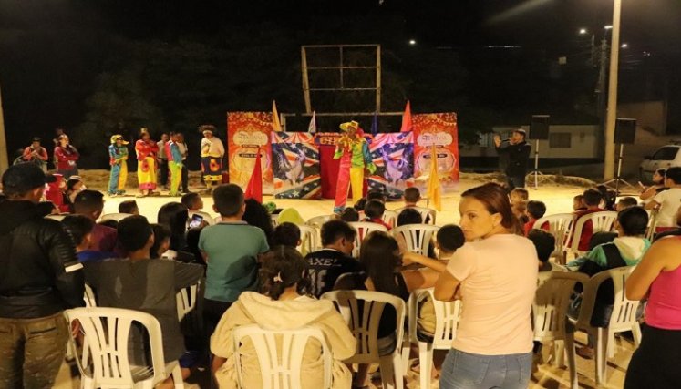 Con actividades lúdicas recreativas la secretaría de Educación llega hasta los barrios periféricos de la ciudad.