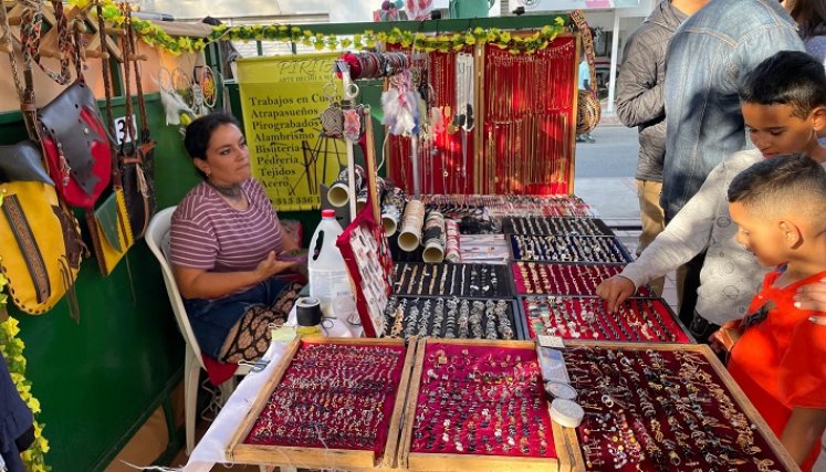 En Ocaña se adelanta la Feria navideña para promover a los empresarios de la región./ Foto: Cortesía.
