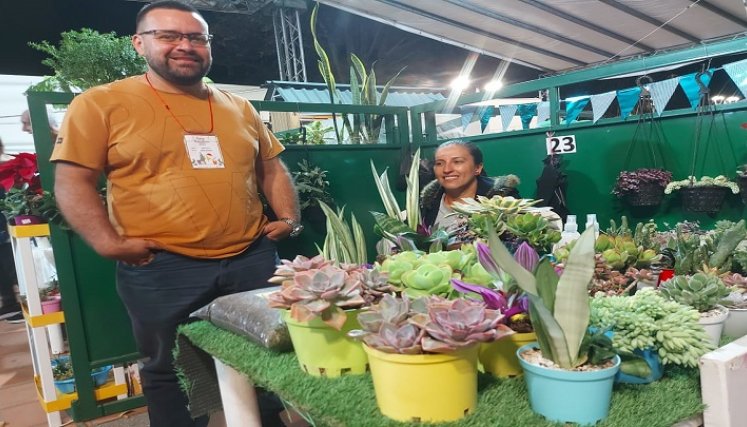 En Ocaña se adelanta la Feria navideña para promover a los empresarios de la región./ Foto: Cortesía.