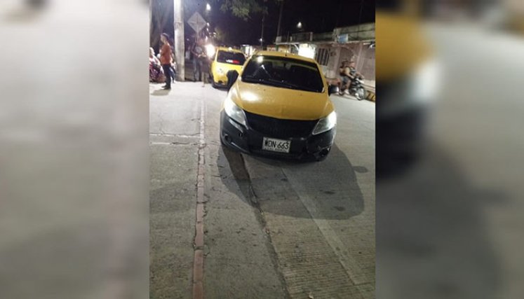 Intento de atraco a taxista