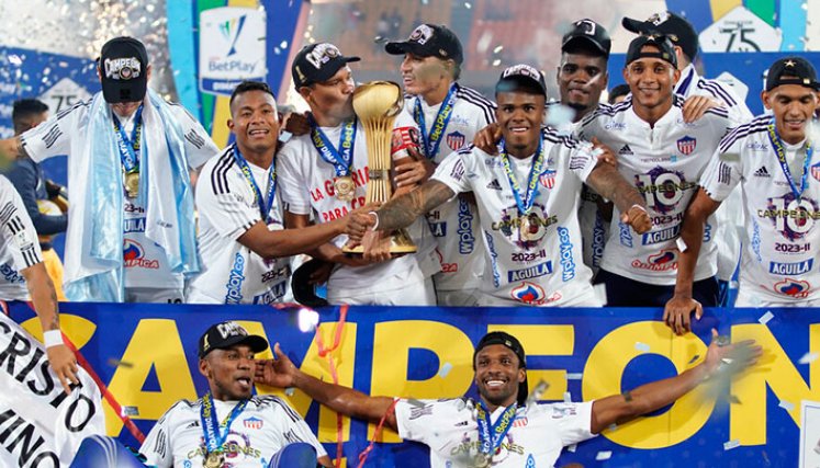 Junior FC, campeón de la Liga II-2023. 
