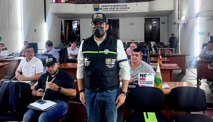 El secretario de Tránsito de Cúcuta, Mayid Gene, logró a última hora recibir la inaplicación de la sanción./ Foto: Archivo