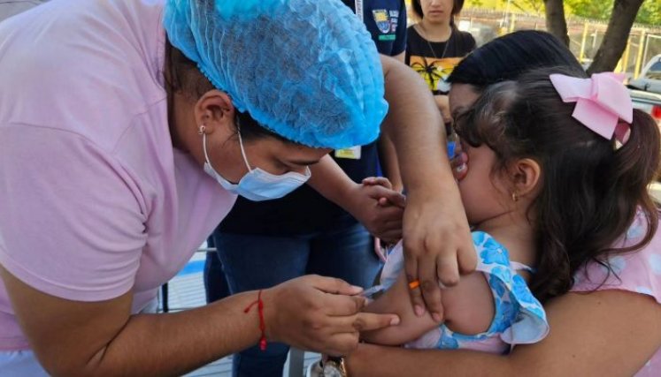 ​​​​La meta prevista en el Plan Ampliado de Inmunización del Ministerio de Salud y Protección Social es del 95%. / Foto: Cortesía / La Opinión 