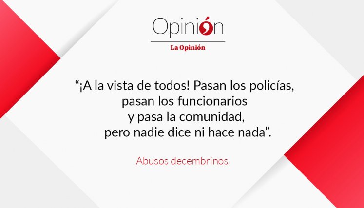 Abusos decembrinos
