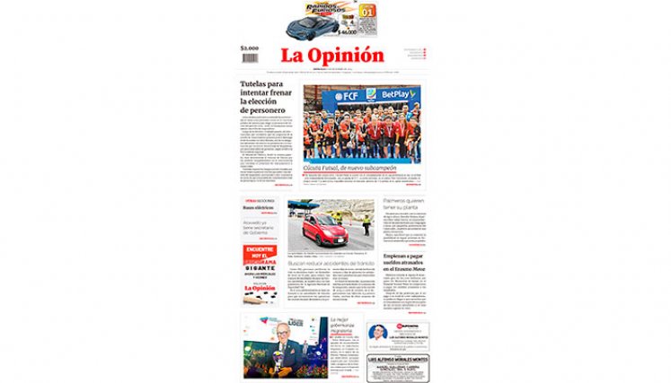Portada del 13 de diciembre de 2023 