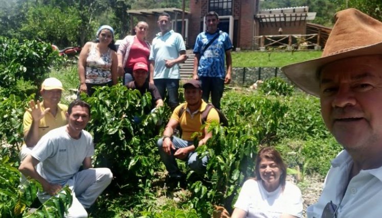 Según Johanny Hernández, el 70% de la economía de Cucutilla se basa en el cultivo de café. 
