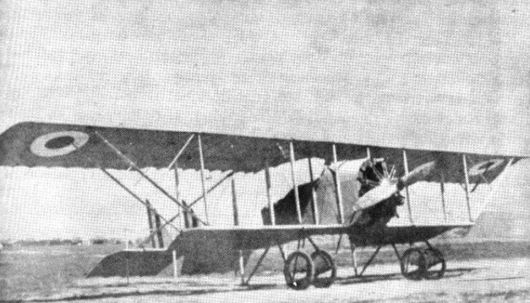 Aspecto del avión Caudron G-3, la réplica que se pondrá en la ciudad será una similar a este. /Fotos: Archivo
