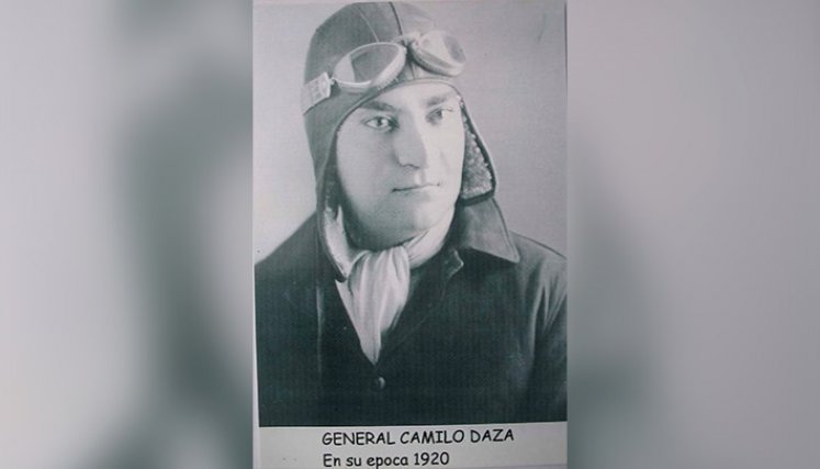 Daza fue considerado el precusor de la aviación en Colombia.