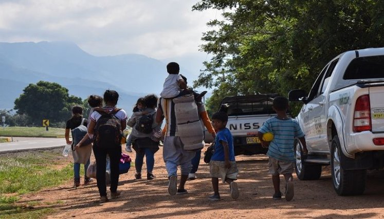 Desplazados-migrantes-Frontera-Norte de Santander