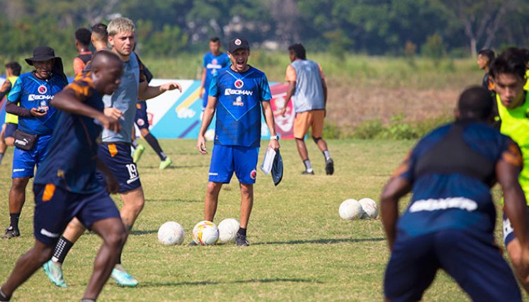 Federico Barrionuevo, técnico del Cúcuta Deportivo 2024. 