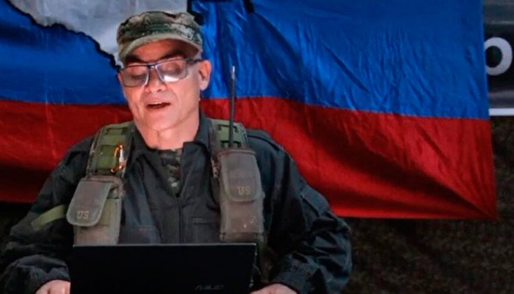 Iván Mordisco, comandante del Estado Mayor Central./Foto Archivo
