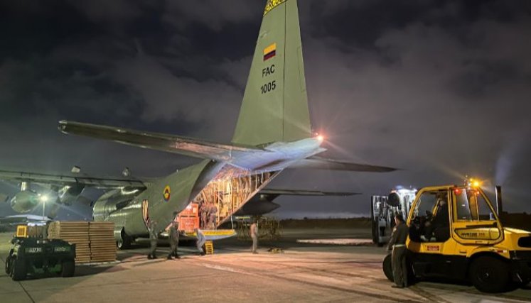 Llegan ayudas desde Perú para contrarrestar los incendios forestales