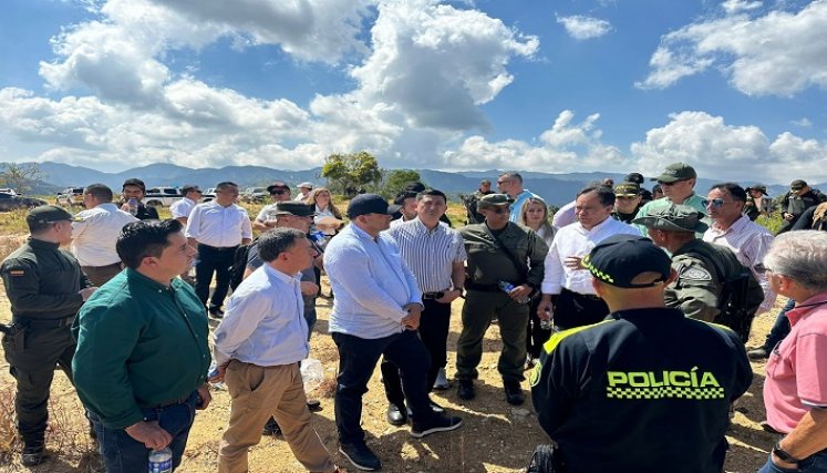 Este es el terreno donde se proyecta la construcción del centro de operaciones del Distrito de Policía de Ocaña./ Foto: Cortesía