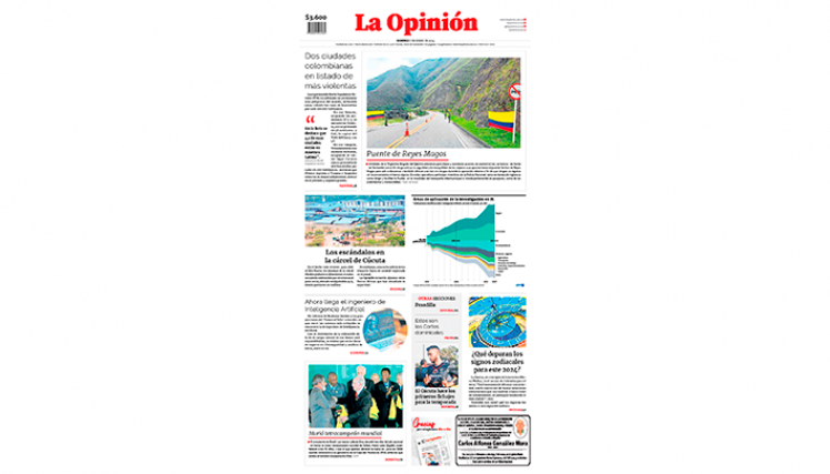 Portada del 7 de enero de 2024