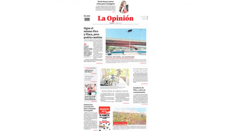 Portada miércoles