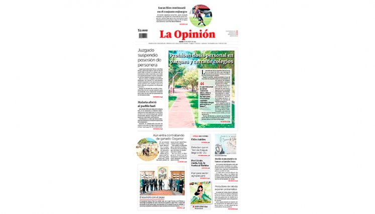 Portada sábado, 20 de enero