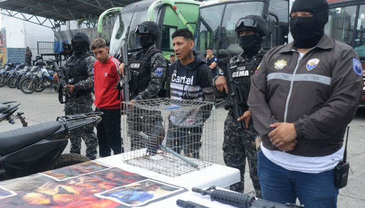 Ecuador libra una lucha contra el narcotráfico 