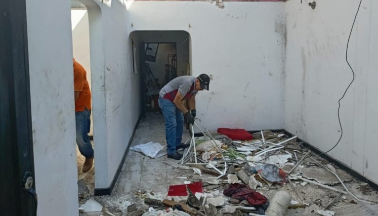 Explosión en San Martin