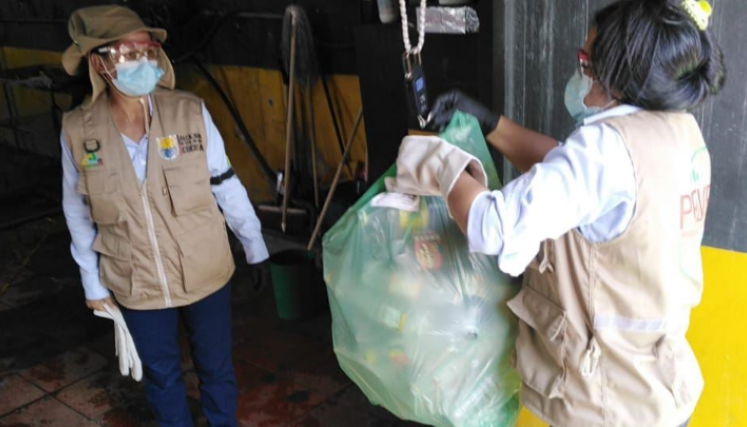 Los residuos aprovechables van a un centro de acopio para su reutilización/Foto cortesía