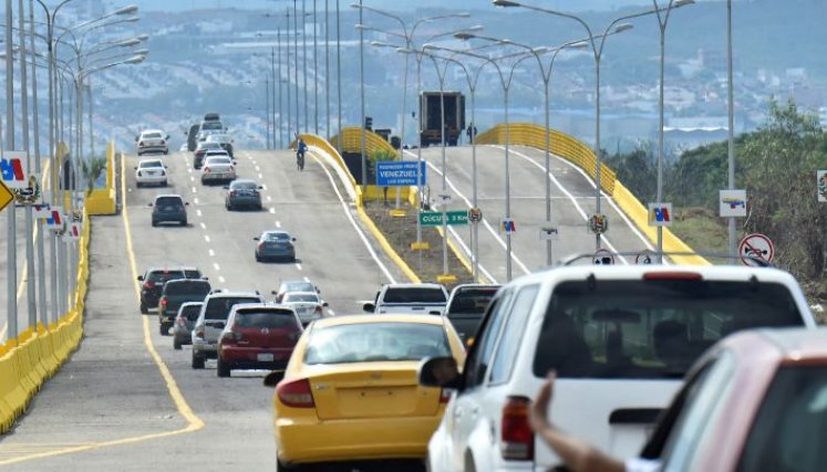 Puente Atanasio Girardot que une a Colombia con Venezuela/Foto archivo