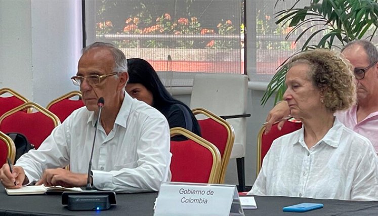 El motivo de la visita del Mindefensa a la mesa de diálogos con el ELN