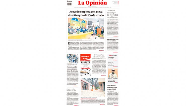 Portada del 3 de enero 2024 