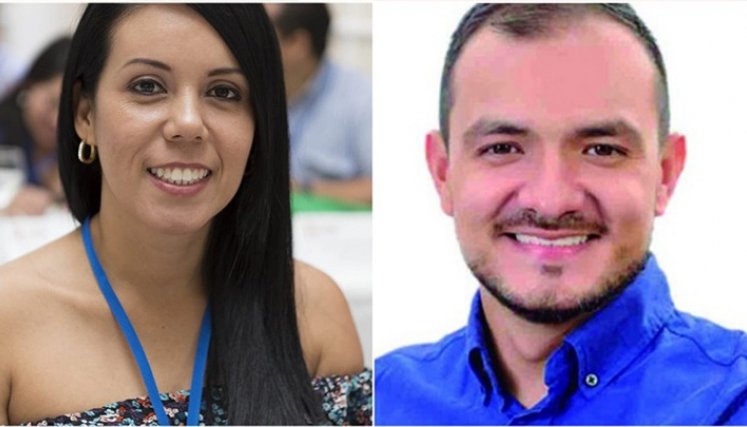 Marlyn Márquez y Richar Claro.