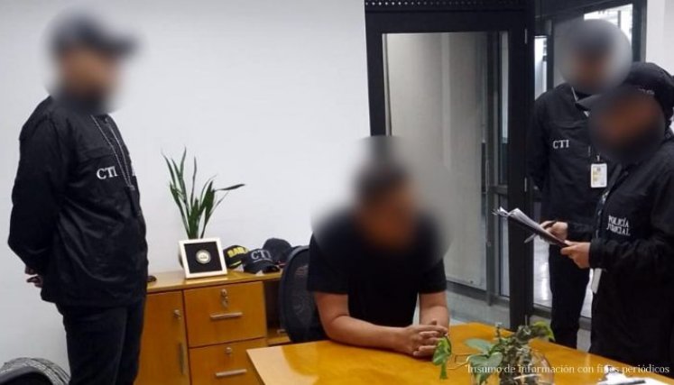 Captura de 'Pacho Malo' por el CTI