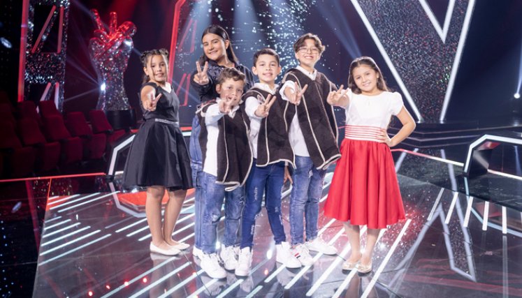 Carranga Kids volvió a brillar en el diamante de la Voz Kids