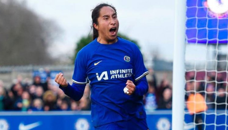 Golazo de Mayra Ramírez le dio la victoria al Chelsea en la FA Womens Cup
