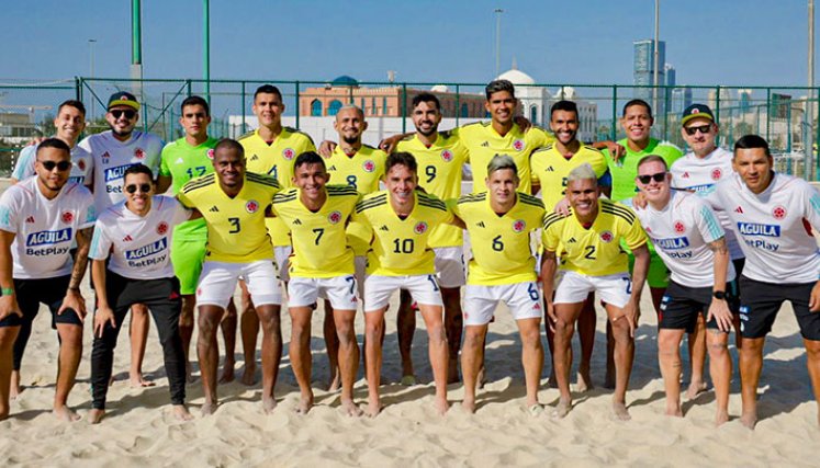 Selección Colombia de fútbol playa. 