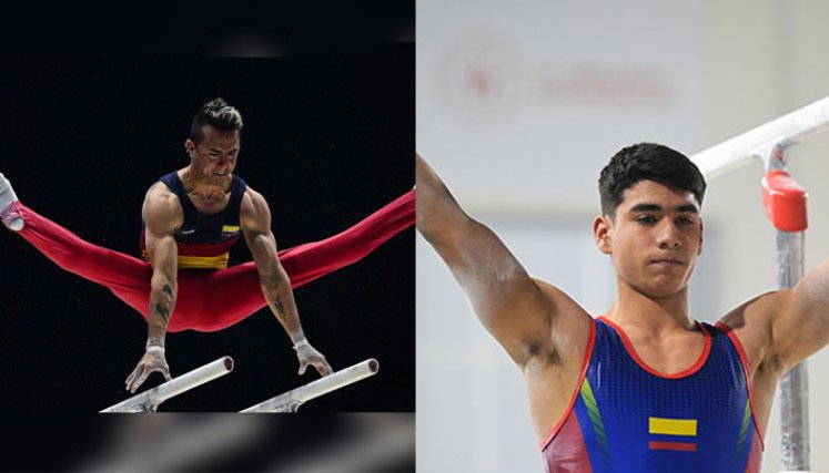 Ángel Barajas fue cuarto y Jossimar Calvo octavo, en paralelas de la Copa Mundo de Cottbus
