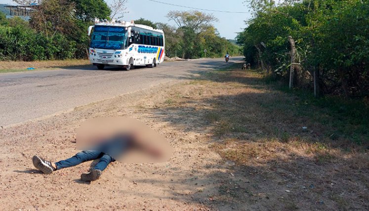 Asesinato saliendo de Cúcuta hacia Puerto Santander  