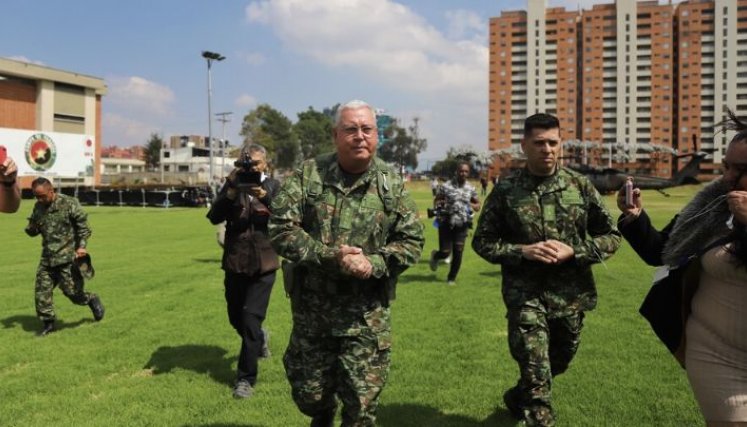 General Helder Giraldo, comandante de las Fuerzas Militares./Foto Colprensa