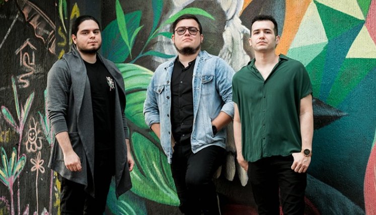 Carlos Mantilla, Julio César Buitrago y Fabián Ríos integran la banda de rock.