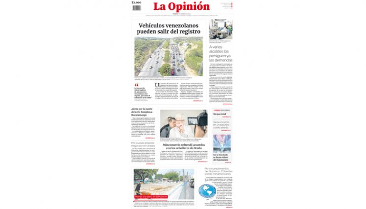 Portada del viernes, 2 de febrero de 2024