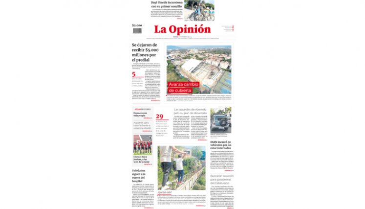 Portada del martes, 20 de febrero de 2024