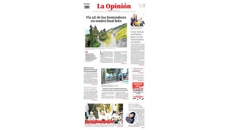 Portada del miércoles, 7 de febrero de 2024