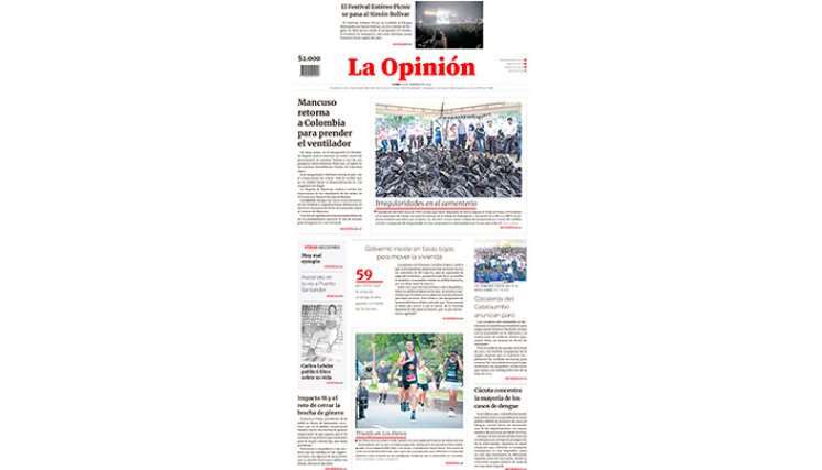 Portada del 26 de febrero de 2024