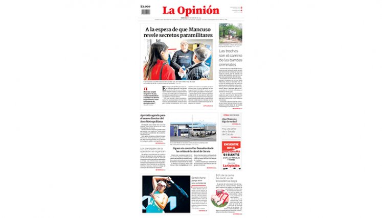 Portada del miércoles, 28 de febrero de 2024