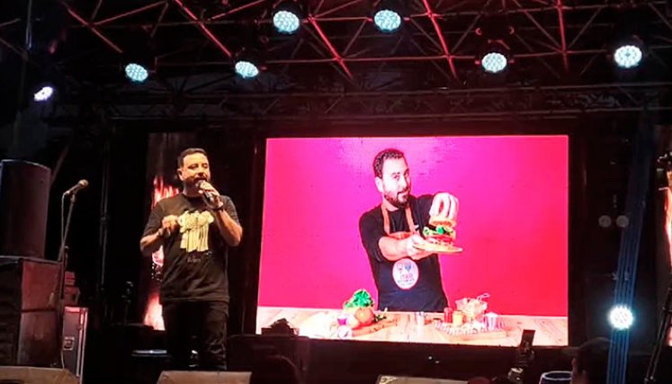 Tulio Zuluaga, durante su conferencia en Expo Sabor Cúcuta./ Foto Cortesía