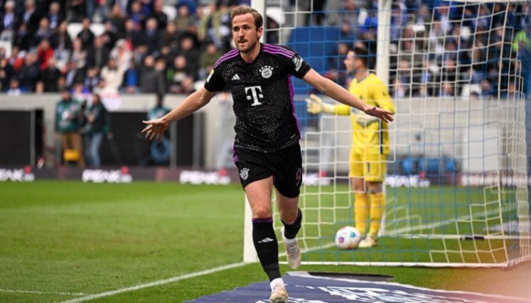 El inglés Harry kane, gran figura del Bayern Múnich lleva 31 goles en el campeonato alemán.